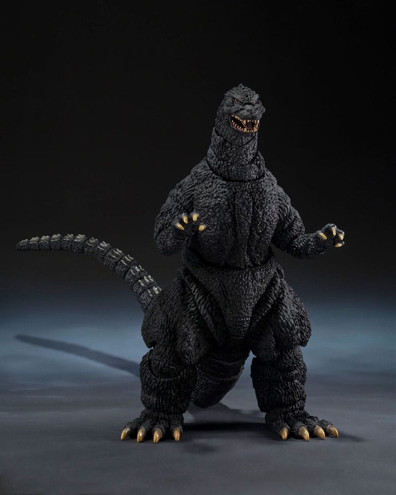 Godzilla SH MonsterArts Movie Graphic Plus par Bandai Tamashii Nations - figurine Godzilla VS Biollante (1989) de 16 cm