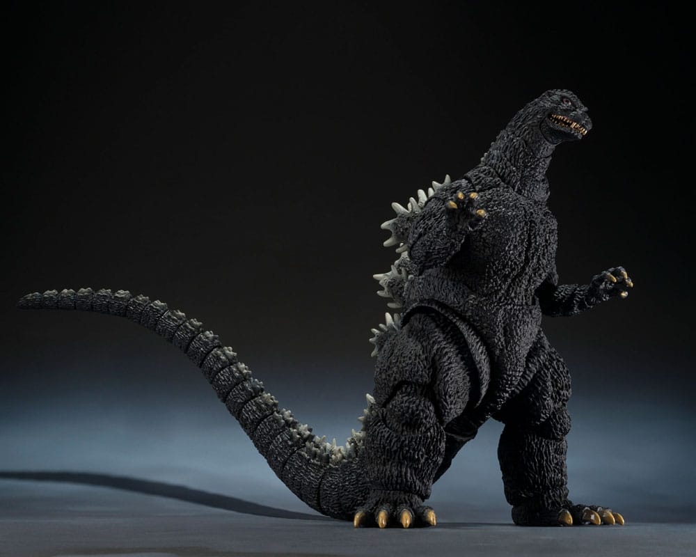 Godzilla SH MonsterArts Movie Graphic Plus par Bandai Tamashii Nations - figurine Godzilla VS Biollante (1989) de 16 cm