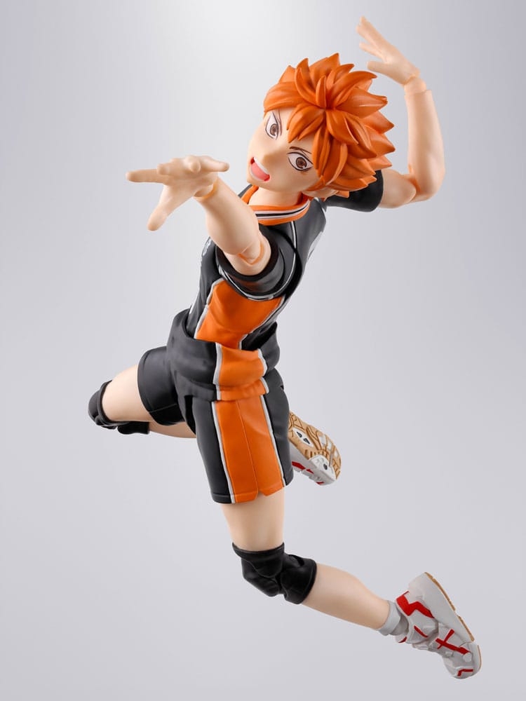 Shoyo Hinata SH Figuarts par Bandai Tamashii Nations - figurine Haikyu!! de 14 cm