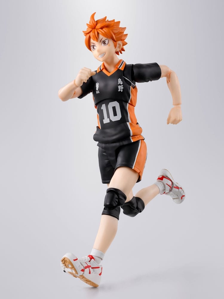 Shoyo Hinata SH Figuarts par Bandai Tamashii Nations - figurine Haikyu!! de 14 cm