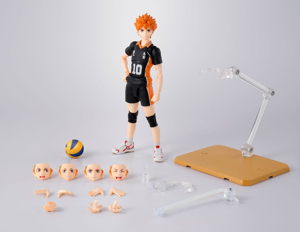 Shoyo Hinata SH Figuarts par Bandai Tamashii Nations - figurine Haikyu!! de 14 cm