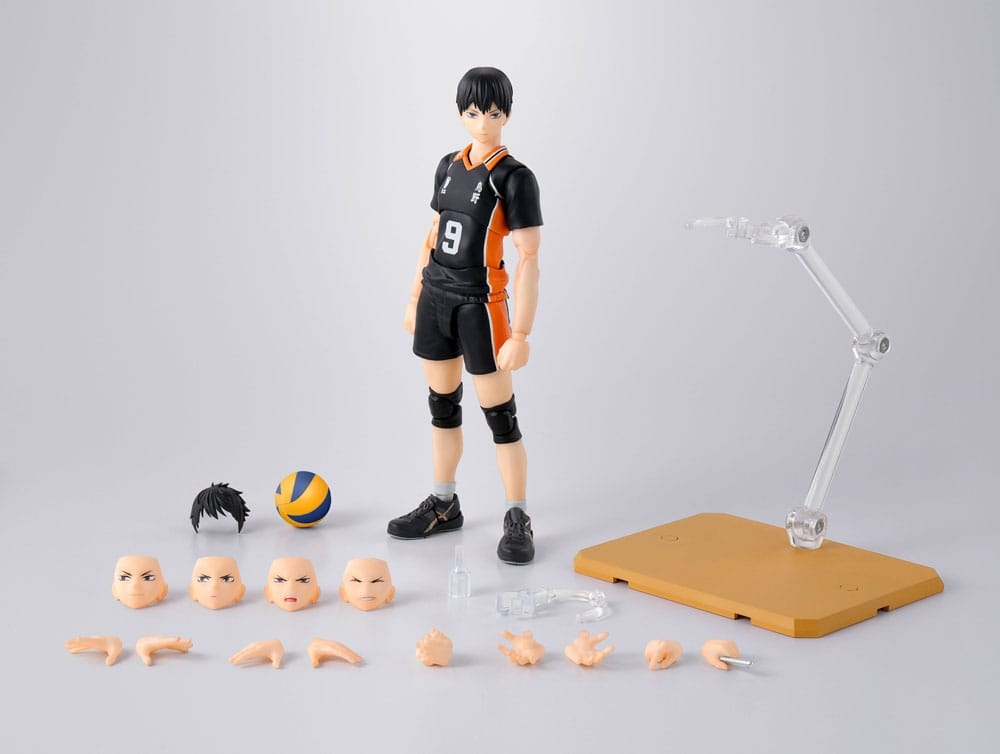 Tobio Kageyama SH Figuarts par Bandai Tamashii Nations - figurine Haikyu!! de 16 cm