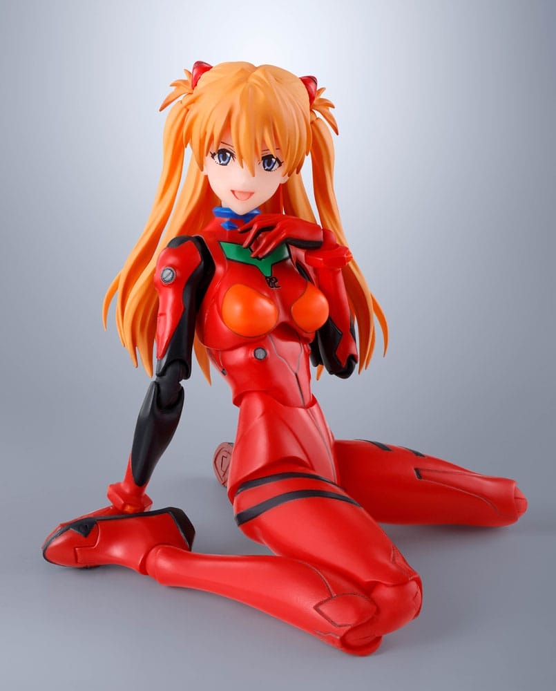 Shikinami Asuka Langley SH Figuarts par Bandai Tamashii Nations - figurine Evangelion : The New Movie de 14 cm