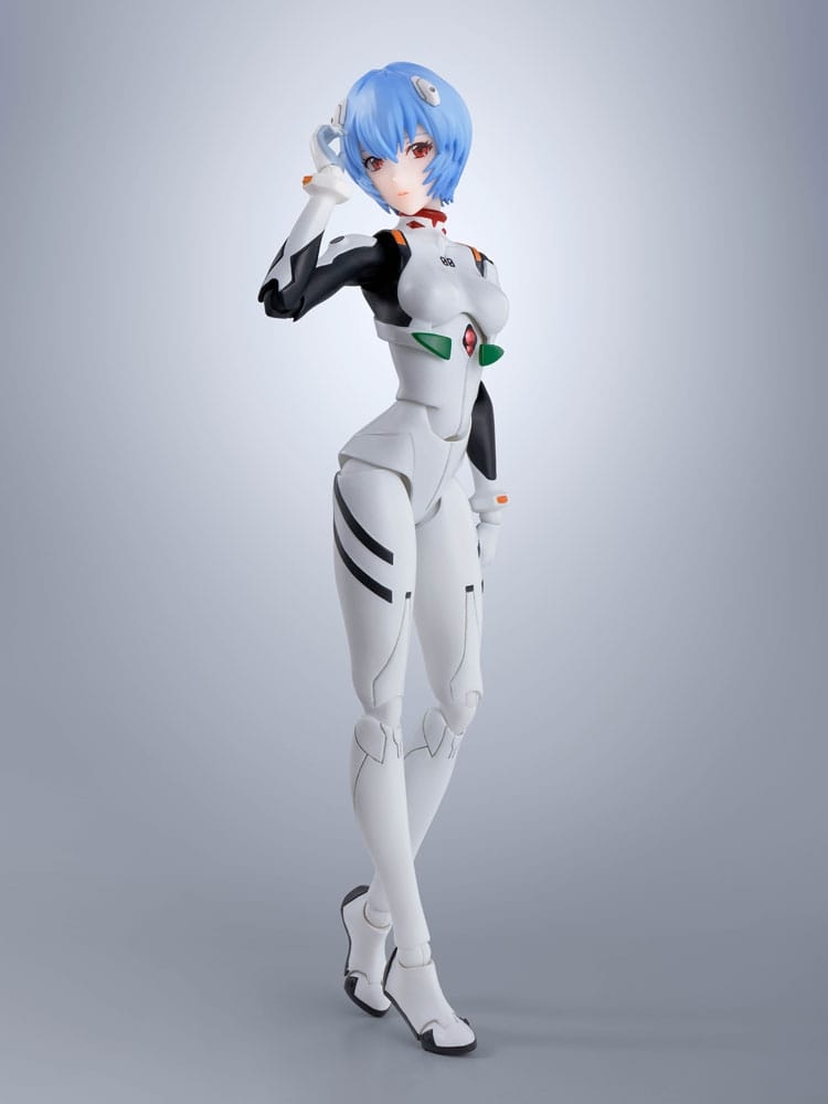 Rei Ayanami SH Figuarts by Bandai Tamashii Nations - Evangelion : The New Movie 14 cm action figure