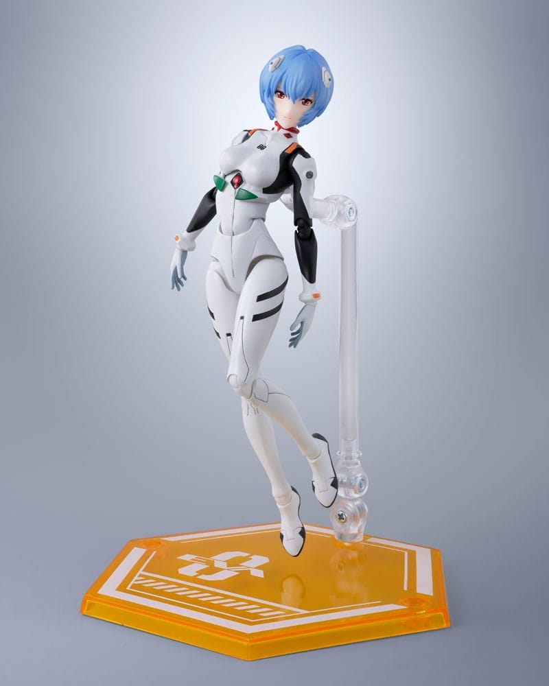 Rei Ayanami SH Figuarts by Bandai Tamashii Nations - Evangelion : The New Movie 14 cm action figure