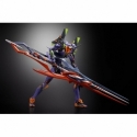 Eva Test Type-01 (with the Spear of Gaius) Metal Build par Bandai Tamashii Nations - figurine Neon Genesis Evangelion de 22 cm