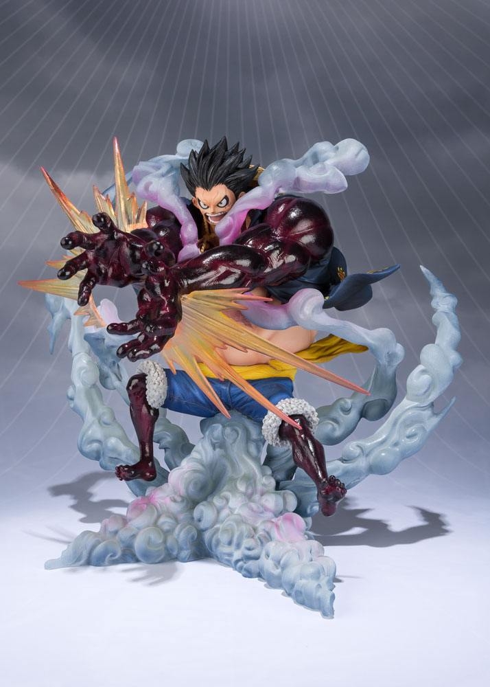 Monkey D Luffy Gear 4 (Leo Bazooka) Figuarts Zero Extra Battle Reissue par Bandai Tamashii Nations - figurine One Piece