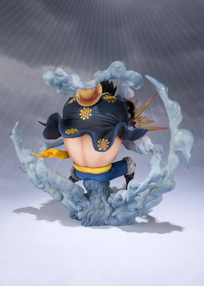Monkey D Luffy Gear 4 (Leo Bazooka) Figuarts Zero Extra Battle Reissue par Bandai Tamashii Nations - figurine One Piece