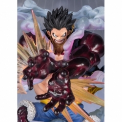Monkey D Luffy Gear 4 (Leo Bazooka) Figuarts Zero Extra Battle van Bandai Tamashii Nations Reissue version - One Piece figuur