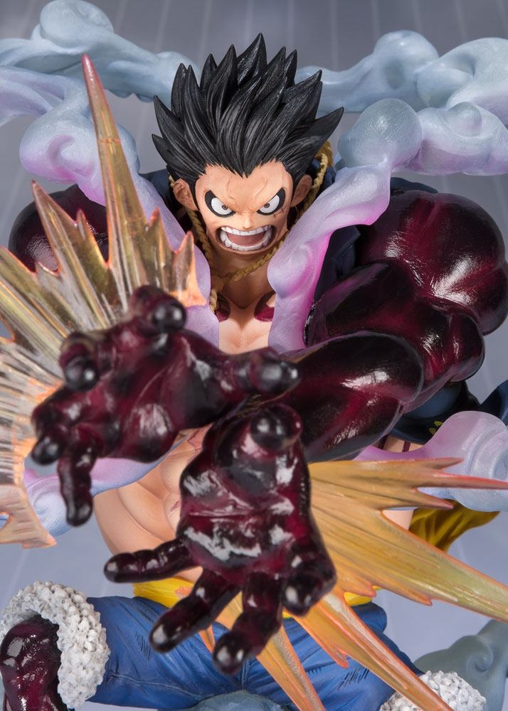 Monkey D Luffy Gear 4 (Leo Bazooka) Figuarts Zero Extra Battle Reissue par Bandai Tamashii Nations - figurine One Piece