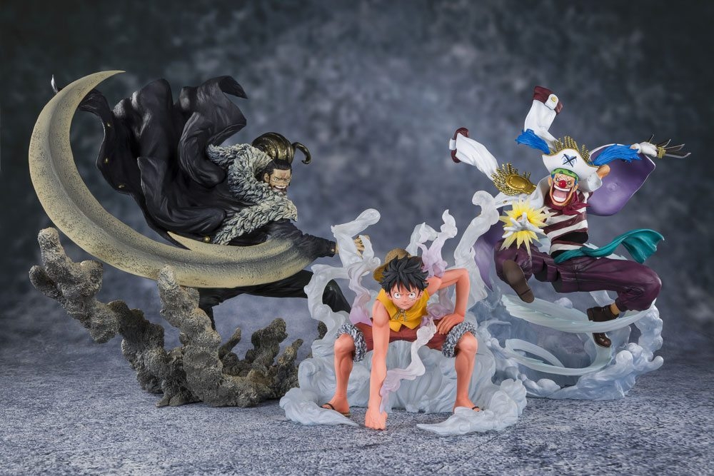 Monkey D Luffy (Summit Battle) Figuarts Zero Extra Battle Reis par Bandai Tamashii Nations - figurine One Piece de 12 cm