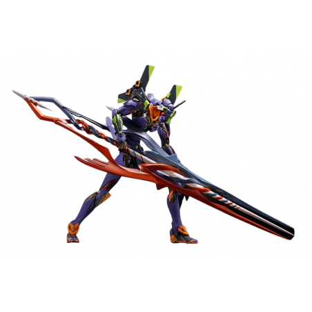 Eva Test Type-01 (with the Spear of Gaius) Metal Build by Bandai Tamashii Nations - Neon Genesis Evangelion 22 cm action figure