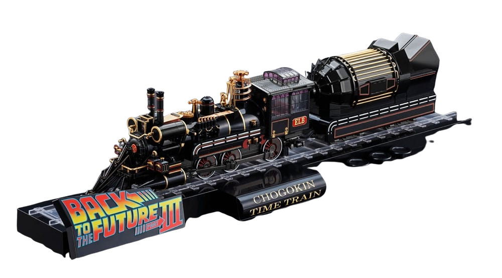 Time Train Chogokin par Bandai Tamashii Nations - réplique Retour Vers Le Futur 3 de 52 cm