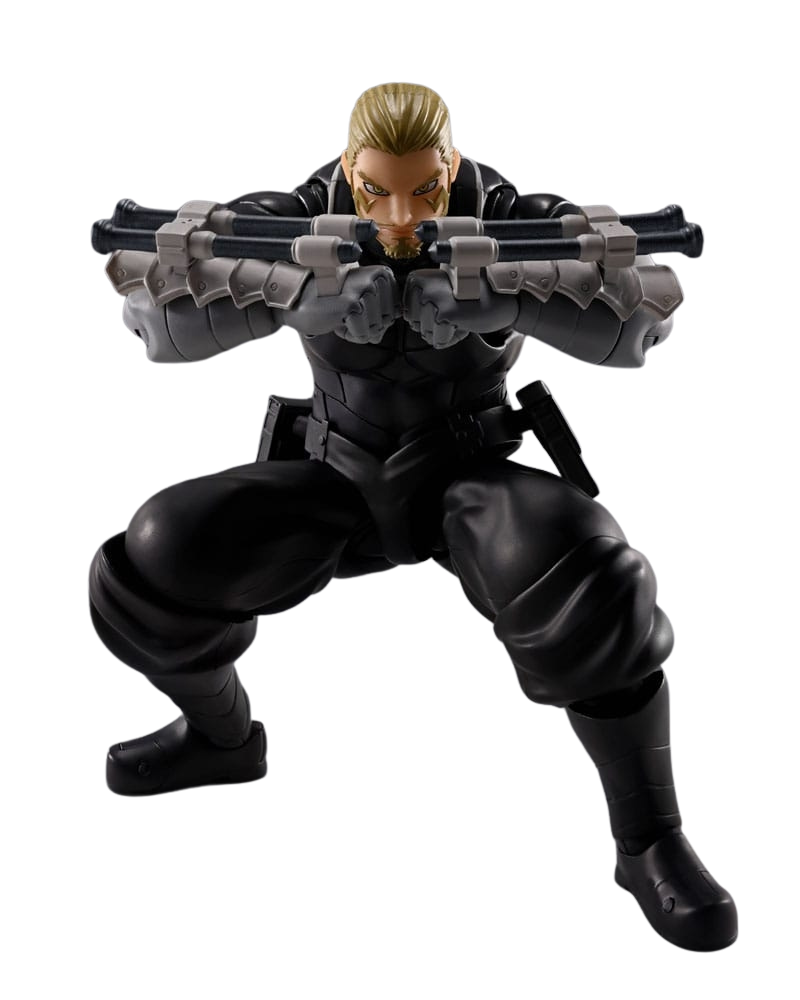 Isao Shinomiya SH Figuarts par Bandai Tamashii Nations - figurine Kaiju No. 8 de 17 cm