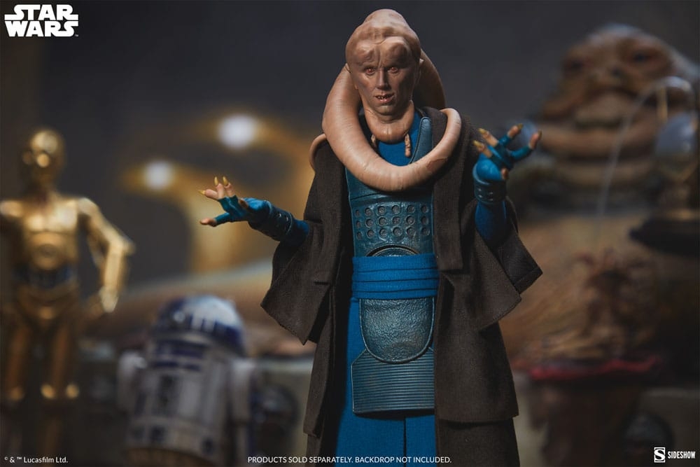 Bib Fortuna Sixth Scale par Sideshow Collectibles - figurine 1/6 Star Wars Episode VI Le Retour Du Jedi de 32 cm