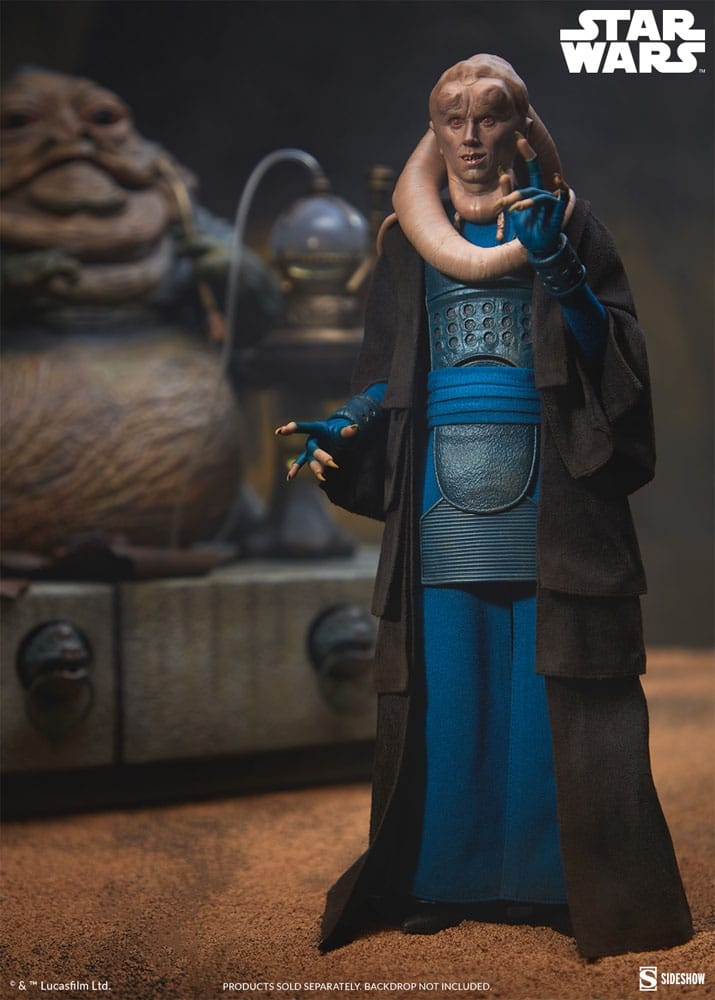 Bib Fortuna Sixth Scale par Sideshow Collectibles - figurine 1/6 Star Wars Episode VI Le Retour Du Jedi de 32 cm