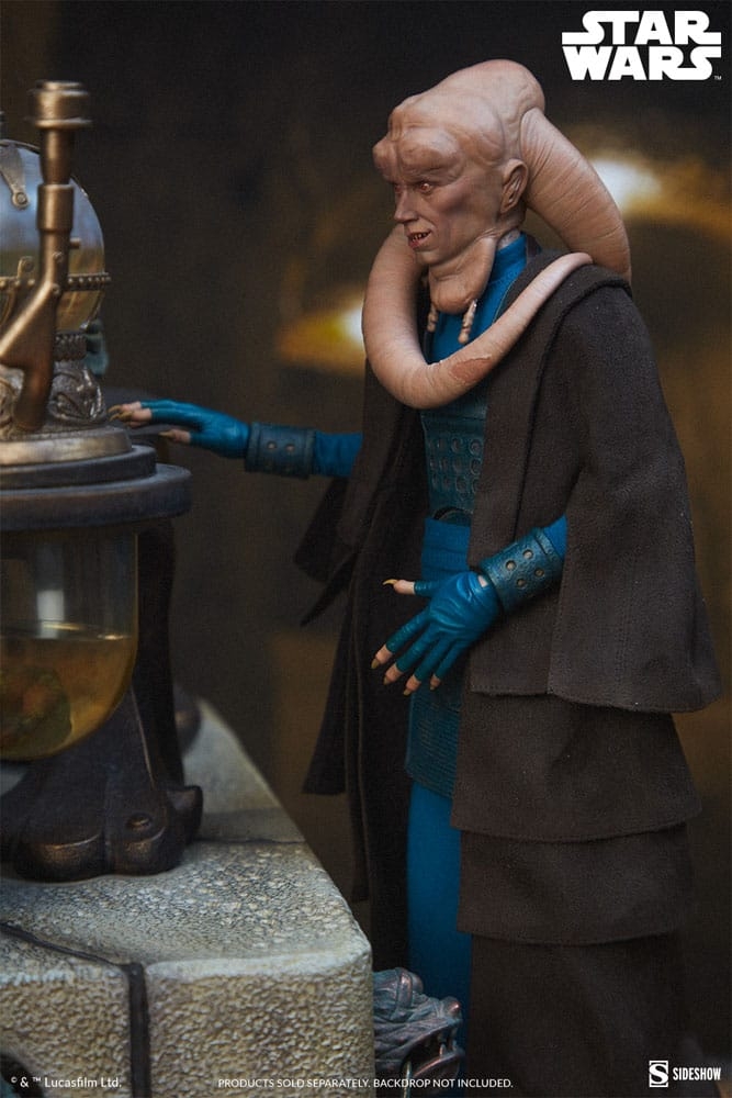 Bib Fortuna Sixth Scale par Sideshow Collectibles - figurine 1/6 Star Wars Episode VI Le Retour Du Jedi de 32 cm