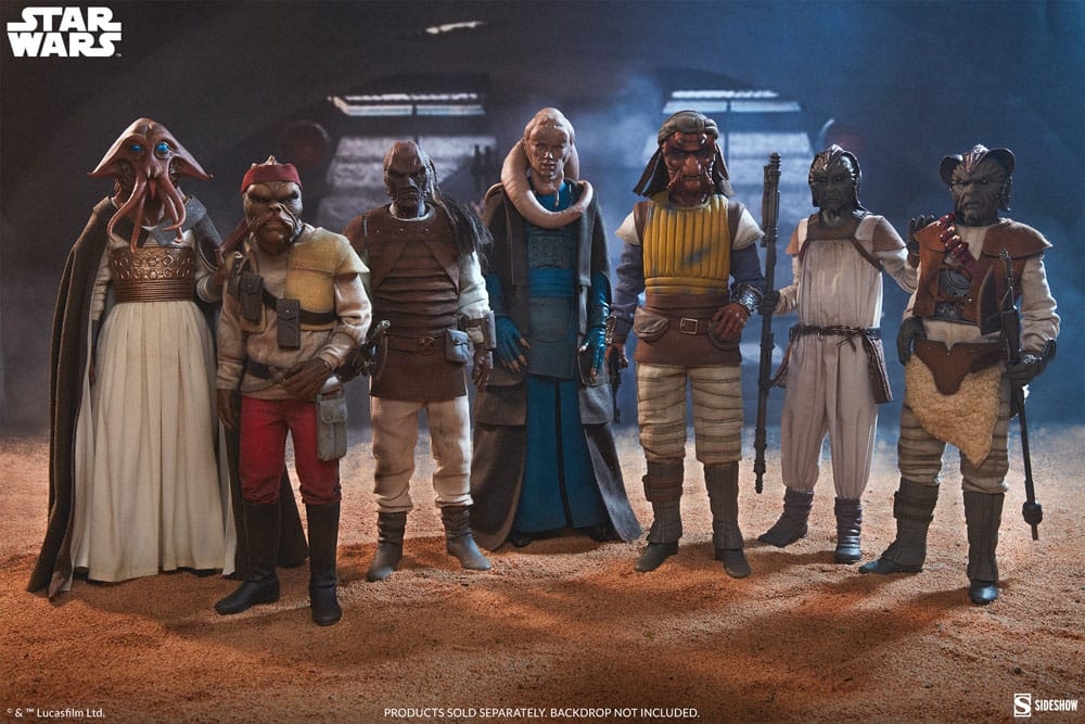 Bib Fortuna Sixth Scale par Sideshow Collectibles - figurine 1/6 Star Wars Episode VI Le Retour Du Jedi de 32 cm