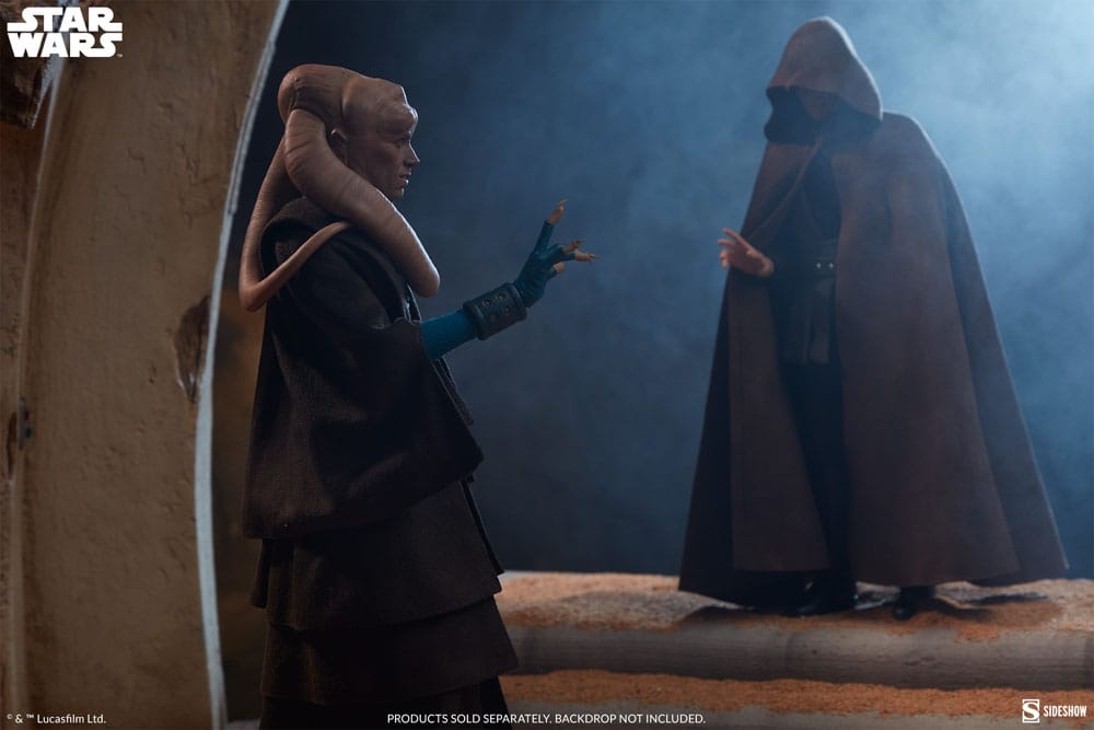 Bib Fortuna Sixth Scale par Sideshow Collectibles - figurine 1/6 Star Wars Episode VI Le Retour Du Jedi de 32 cm