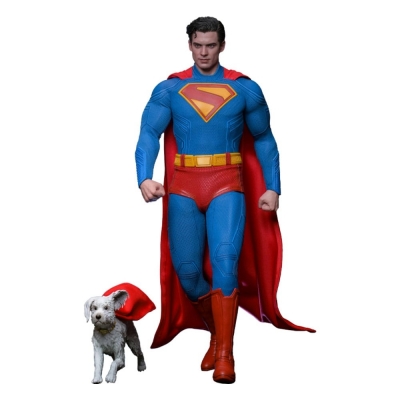 Superman and Krypto by Hot Toys - Superman 2025 1/6 scale action figures - Reference MMS812 Superman and Krypto by Hot Toys - Superman 2025 1/6 scale action figures - Reference MMS812