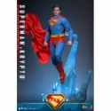 Superman et Krypto par Hot Toys - figurines 1/6 Superman 2025 de 33 cm - Reference MMS812 Superman et Krypto par Hot Toys - figurines 1/6 Superman 2025 de 33 cm - Reference MMS812