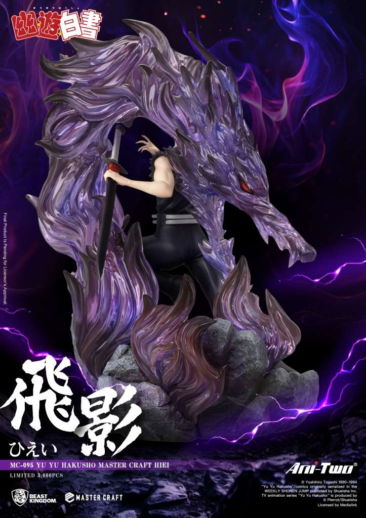 Hiei Master Craft par Beast Kingdom - statue Yu Yu Hakusho de 45 cm