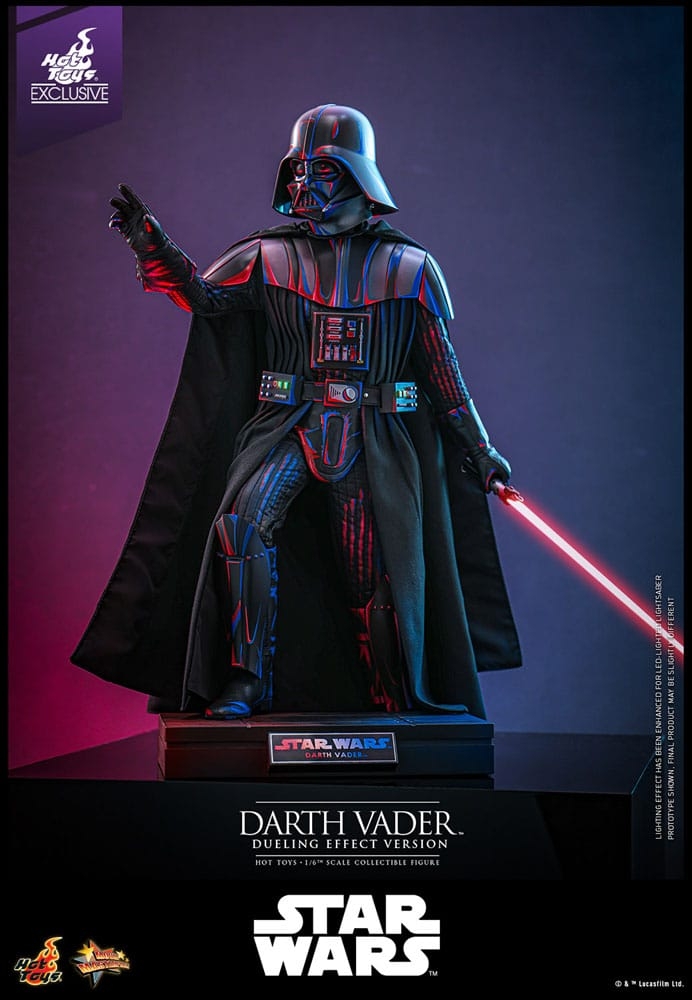 Dark Vador Dueling Effect par Hot Toys - figurine 1/6 Star Wars de 35 cm - Reference MMS777