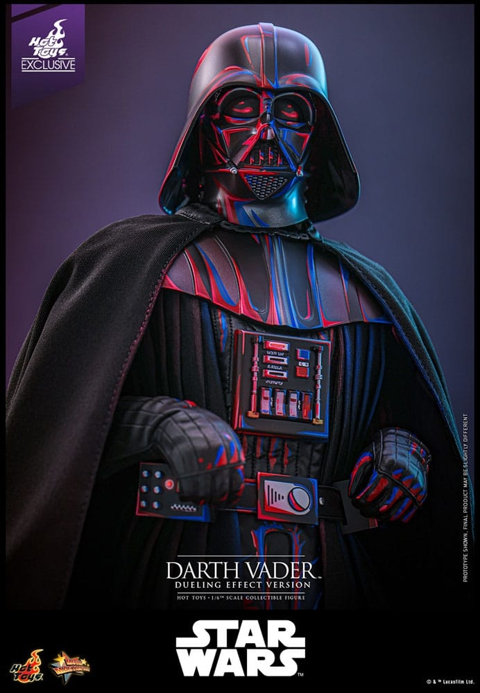 Dark Vador Dueling Effect par Hot Toys - figurine 1/6 Star Wars de 35 cm - Reference MMS777