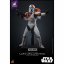 Clone Commando Boss par Hot Toys - figurine 1/6 Star Wars : The Clone Wars de 30 cm - Reference TMS151