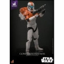 Clone Commando Boss par Hot Toys - figurine 1/6 Star Wars : The Clone Wars de 30 cm - Reference TMS151