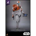 Clone Commando Boss par Hot Toys - figurine 1/6 Star Wars : The Clone Wars de 30 cm - Reference TMS151