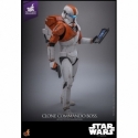 Clone Commando Boss par Hot Toys - figurine 1/6 Star Wars : The Clone Wars de 30 cm - Reference TMS151