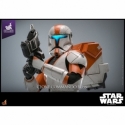 Clone Commando Boss par Hot Toys - figurine 1/6 Star Wars : The Clone Wars de 30 cm - Reference TMS151