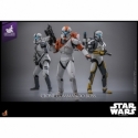 Clone Commando Boss par Hot Toys - figurine 1/6 Star Wars : The Clone Wars de 30 cm - Reference TMS151