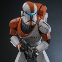 Clone Commando Boss par Hot Toys - figurine 1/6 Star Wars : The Clone Wars de 30 cm - Reference TMS151