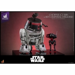 Chopper (C1-10P) and BD-1 (imperial disguise) van Hot Toys - Star Wars 1/6 schaal actiefiguur - TMS152