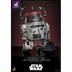 Chopper (C1-10P) and BD-1 (imperial disguise) van Hot Toys - Star Wars 1/6 schaal actiefiguur - TMS152