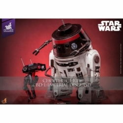 Chopper (C1-10P) and BD-1 (imperial disguise) van Hot Toys - Star Wars 1/6 schaal actiefiguur - TMS152