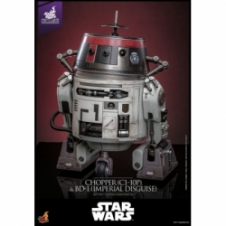 Chopper (C1-10P) and BD-1 (imperial disguise) van Hot Toys - Star Wars 1/6 schaal actiefiguur - TMS152