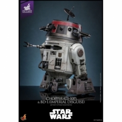 Chopper (C1-10P) and BD-1 (imperial disguise) van Hot Toys - Star Wars 1/6 schaal actiefiguur - TMS152