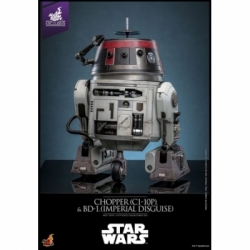 Chopper (C1-10P) and BD-1 (imperial disguise) van Hot Toys - Star Wars 1/6 schaal actiefiguur - TMS152