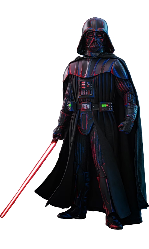 Dark Vador Dueling Effect par Hot Toys - figurine 1/6 Star Wars de 35 cm - Reference MMS777