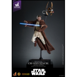 Obi-Wan Kenobi Artisan Edition par Hot Toys - figurine 1/6 Star Wars Episode II de 31 cm - Reference MMS809AE