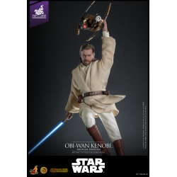 Obi-Wan Kenobi by Hot Toys Artisan Edition version - Star Wars Episode II 1/6 scale action figure - Reference MMS809AE