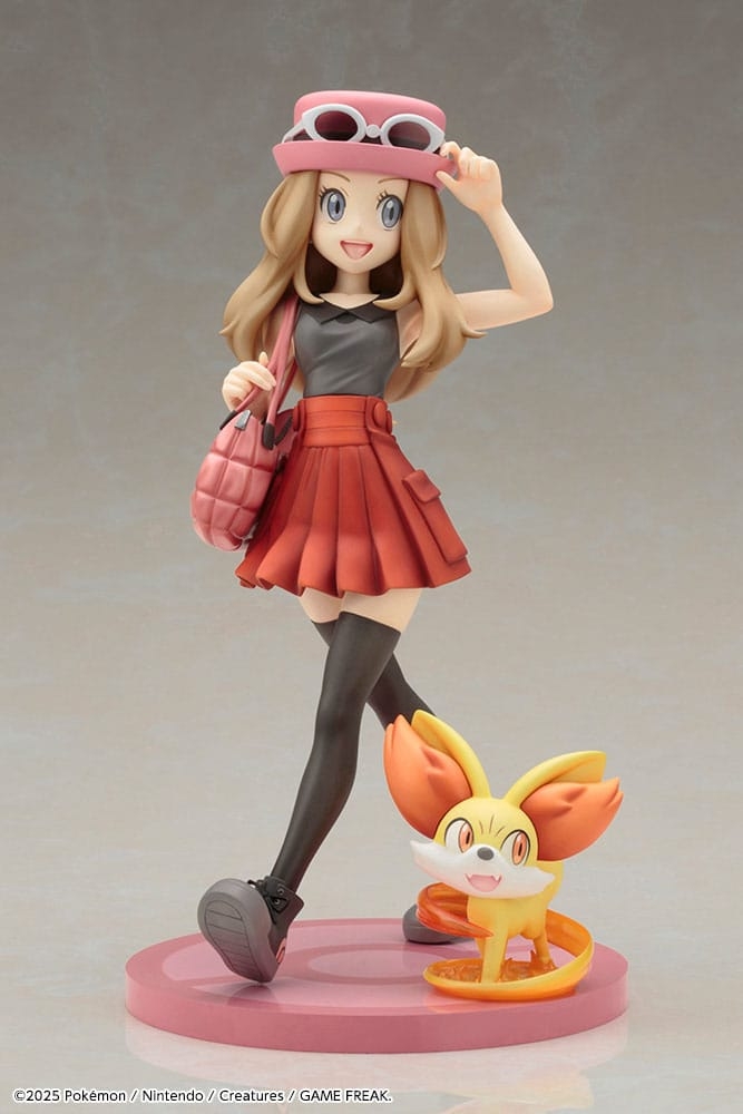 Serena and Fennekin ARTFXJ by Kotobukiya - Pokemon 1/8 scale figure