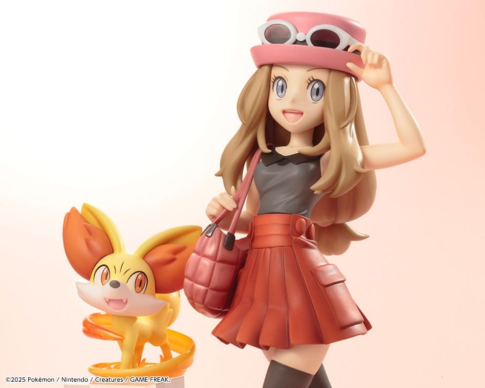 Serena and Fennekin ARTFXJ by Kotobukiya - Pokemon 1/8 scale figure