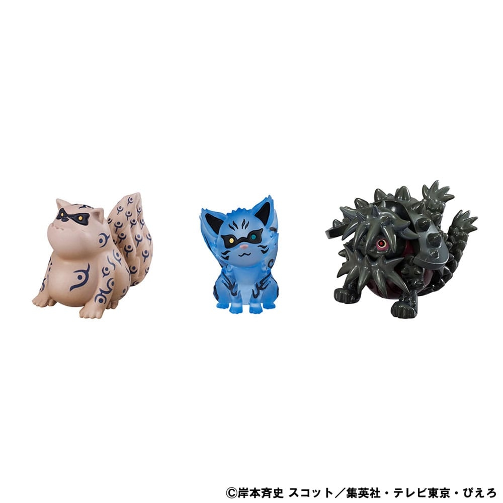 Naruto Uzumaki And Nine Tailed Beasts GEM Series Gaiden! by Megahouse - Naruto Shippuden 7 cm figures