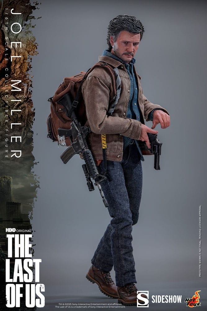Joel Miller par Hot Toys - figurine 1/6 The Last Of Us de 30 cm - Reference TMS160