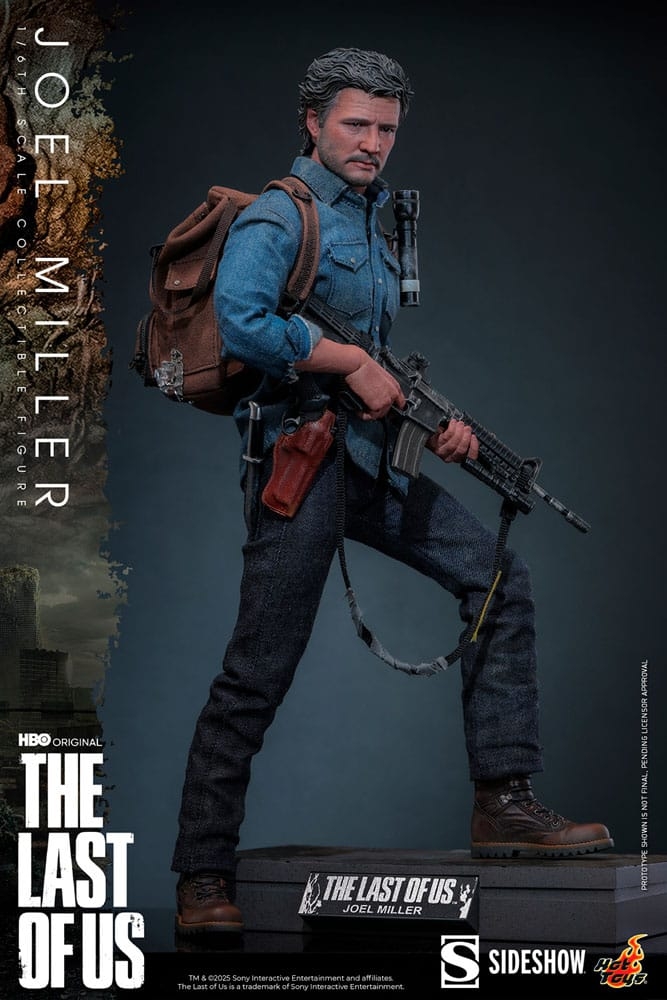 Joel Miller par Hot Toys - figurine 1/6 The Last Of Us de 30 cm - Reference TMS160