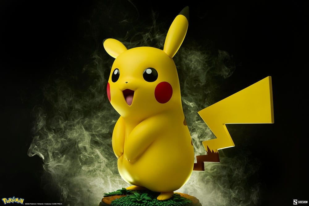 Pikachu Life-Size par Sideshow Collectibles - statue 1/1 Pokemon de 47 cm
